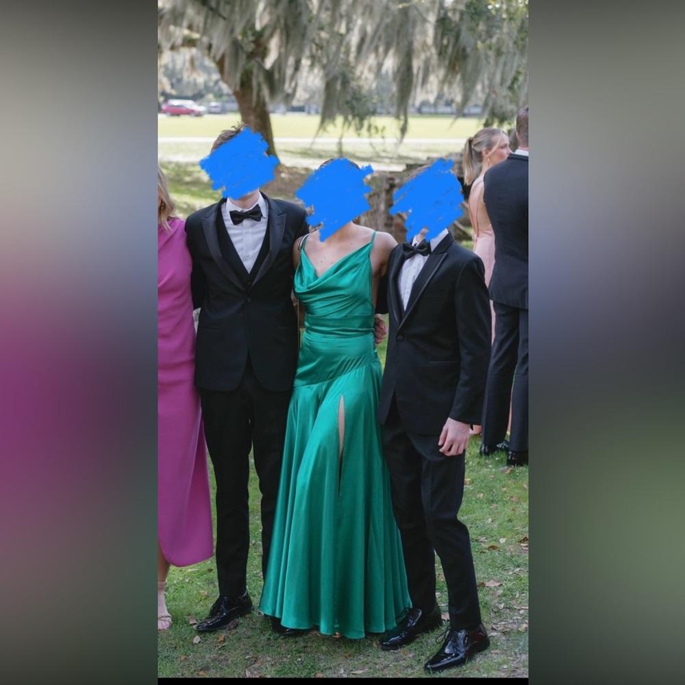 Leo Gown in Emerald Bronx and Banco